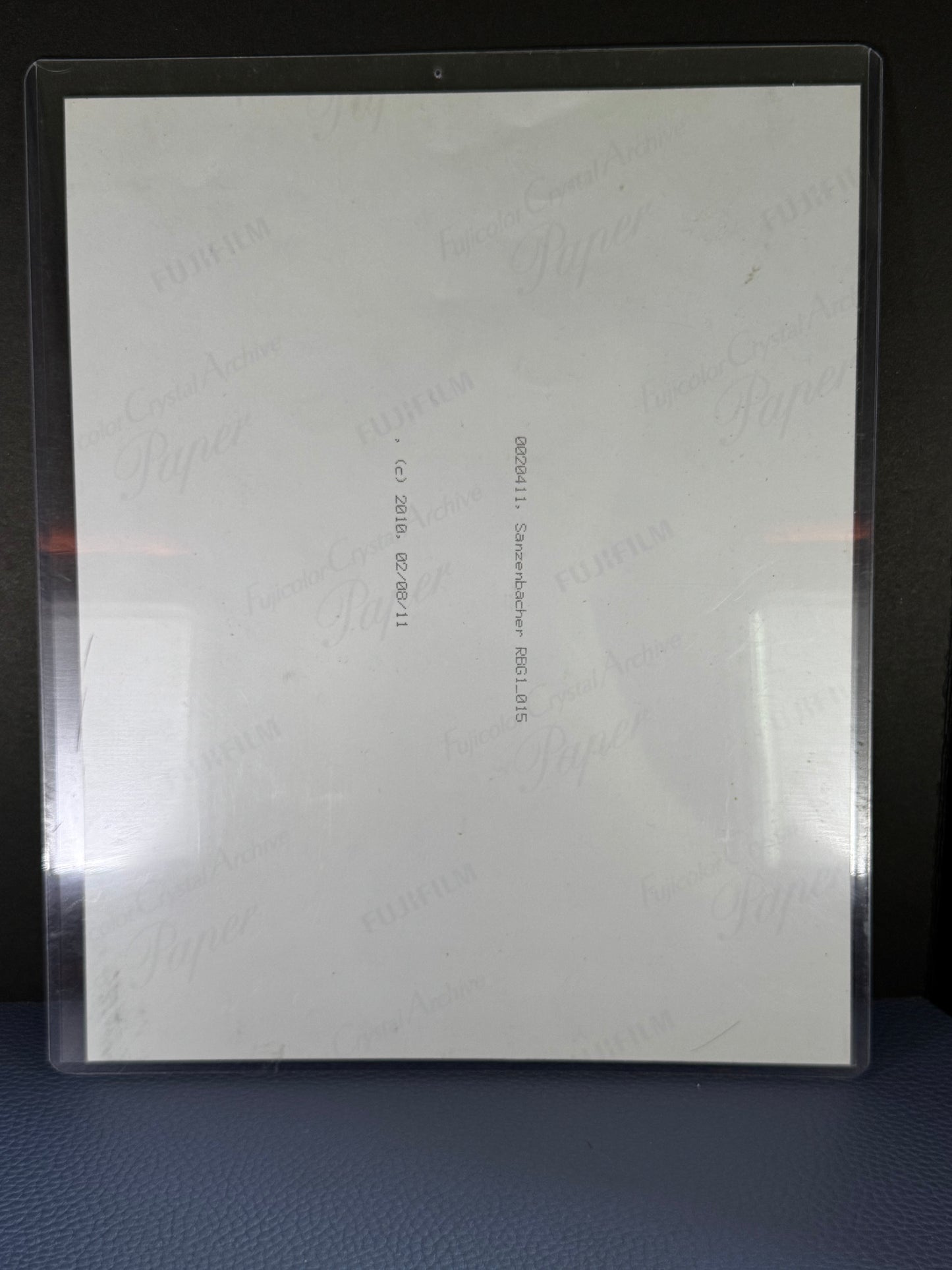 Signed Dave Sanzenbacher Photo