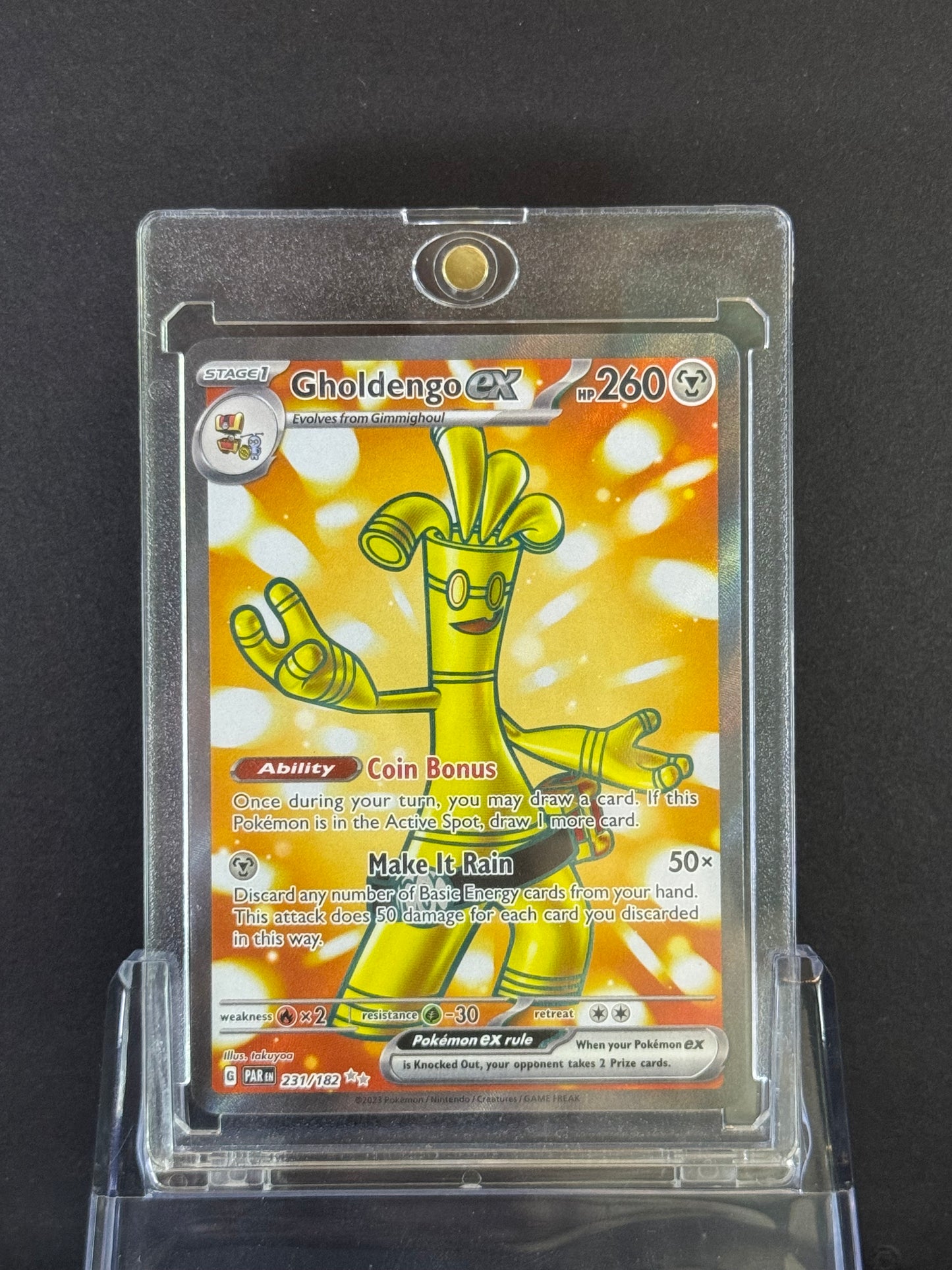 Pokémon Gholdengo ex #231