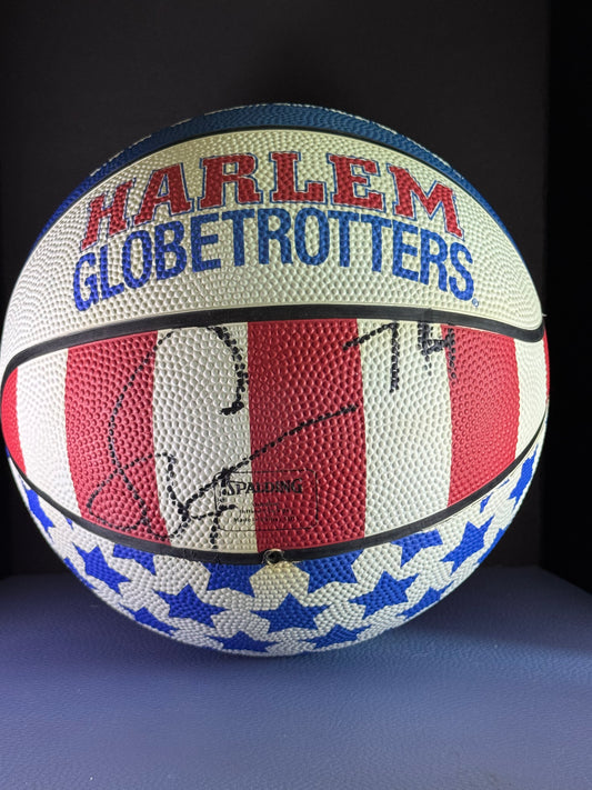 Signed Harlem Globetrotters Ball