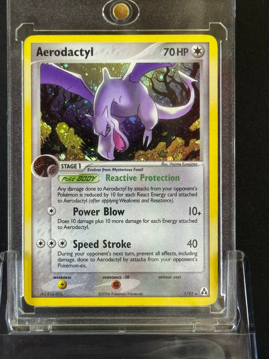 2006 Pokémon Reverse Holo Aerodactyl #1